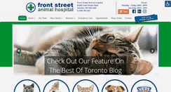 Desktop Screenshot of frontstreetvet.com